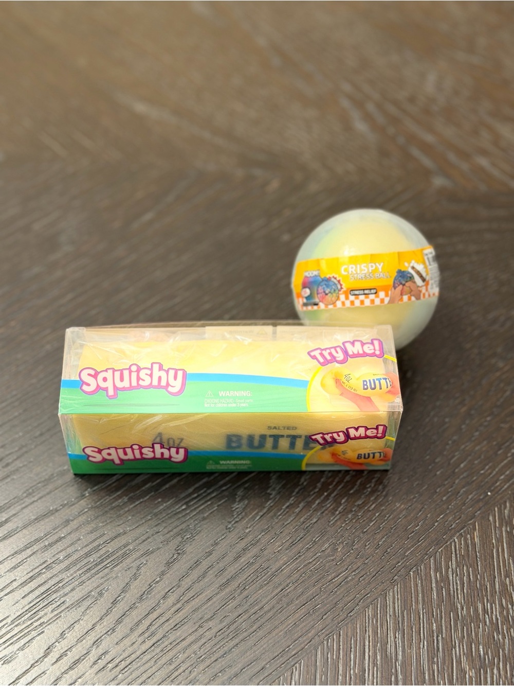 Super Rare Crispy Butter & Crispy Ball (wax cracking) squishy fidget stress toys